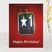 #1オールスター大きいカード カード (黄色い花)