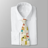 1カラフル世紀半モダンば幾何形状 ネクタイ (タイ)