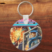 1キーチェーン銀河系 キーホルダー (正面)