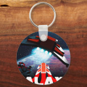 1キーチェーン銀河系 キーホルダー (正面)