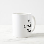 #1クリケットパパ コーヒーマグカップ (正面右)