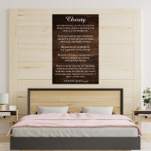 1コリント13キングジェームズ聖なる書物、 経典クリスチャン ポスター