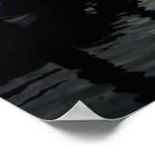 1コリント13サンセットデザイン ポスター (角)