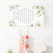 1コリント13愛は患者デイジー結婚の 横断幕 (インサイチュ)