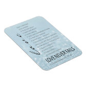 1コリント13愛は聖書の聖句 マグネット (右側)