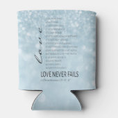 1コリント13愛は聖書の聖句 缶クーラー (裏面)