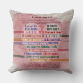 1コリント13 – 愛 クッション (正面)