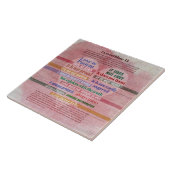 1コリント13 – 愛 タイル (側面)