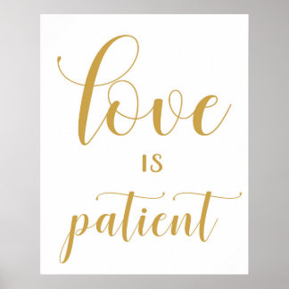 1コリント13 -結婚の通路シンボルや象徴 ポスター