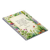 1コリント13:13キリスト教の聖書の聖句 ノートブック (右側)