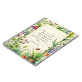 1コリント13:13キリスト教の聖書の聖句 ノートブック (左側)