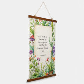 1コリント13:13キリスト教の聖書の聖句 吊り下げ型タペストリー (傾斜あり)