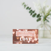 1コリント13:13愛 コーリングカード (スタンド正面)