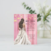 1コリント13:13 結婚前パーティー招待状 ポストカード (スタンド正面)