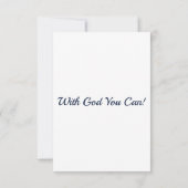 1コリント13:13 KJV聖書の聖なる書物、 経典挨拶 カード (裏面)