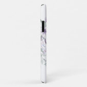 1コリント13:4愛は患者バイオレットフローラ Case-Mate iPhoneケース (裏面/右)