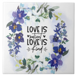 1コリント13:4愛は辛抱強い聖書の聖句である タイル