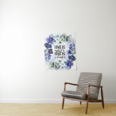 1コリント13:4愛は辛抱強い聖書の聖句である タペストリー (インサイチュ)