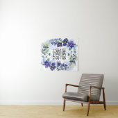 1コリント13:4愛は辛抱強い聖書の聖句である タペストリー (インサイチュ(横))