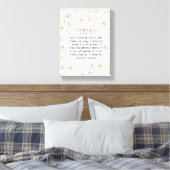 1コリント13:4-5クリスチャン聖書聖書聖文芸術 キャンバスプリント (インサイチュ (寝室))