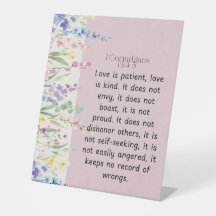 1コリント13:4-5聖書の詩のイメージ