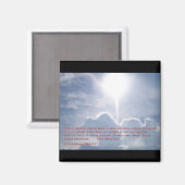 1コリント13:4 6-7雲 マグネット (正面/裏面)