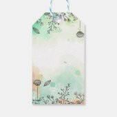 1コリント13: 4-7正方形ステッカー ギフトタグ (裏面)