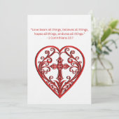 1コリント13:7愛は全てを負う シーズンカード (スタンド正面)