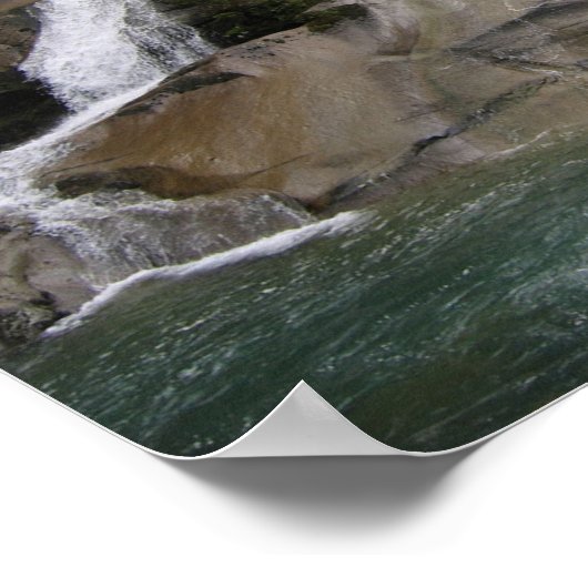 1コリント13:7-8滝 ポスター (角)