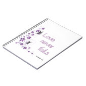 1コリント13:8 ノートブック (左側)