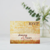 1コリント13 RSVPポストカード インビテーションポストカード (スタンド正面)