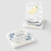 1コリント15:58節感動的フローラ ストーンコースター (横)