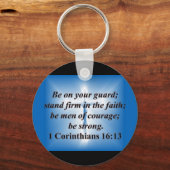 1コリント16:13 キーホルダー (正面)
