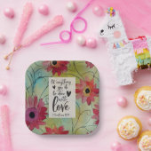 1コリント16 14すべて愛で行う ペーパープレート (パーティー)