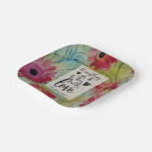 1コリント16 14すべて愛で行う ペーパープレート (傾斜あり)