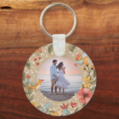 1コリント16:14ボホフローラの鳥と写真 キーホルダー (裏面)