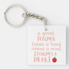 1コリント16: 14良い先生 パーソナライズされた キーホルダー