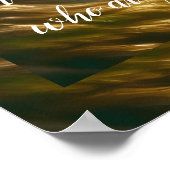 1コリント1:18以下の者たちへの愚かさ ポスター (角)