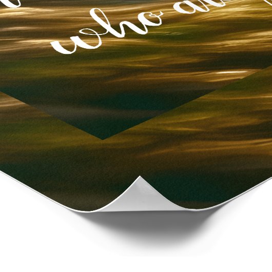 1コリント1:18以下の者たちへの愚かさ ポスター (角)