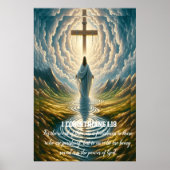 1コリント1:18以下の者たちへの愚かさ ポスター (正面)