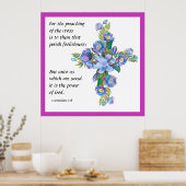 1コリント1:18 ポスター (キッチン)