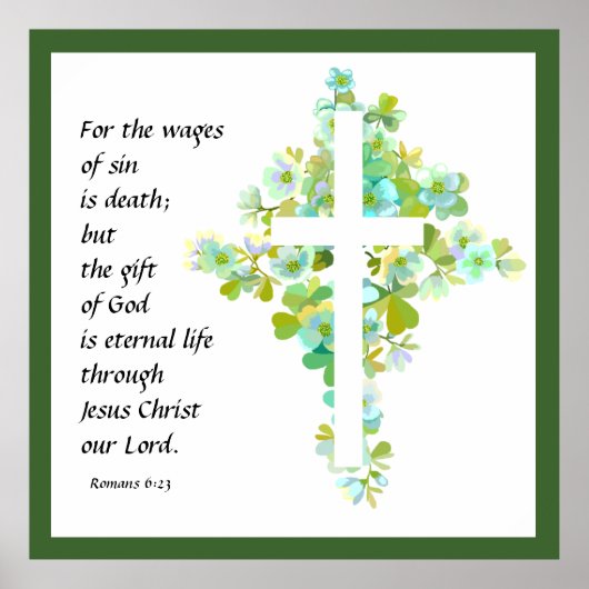 1コリント1:18 ポスター (正面)