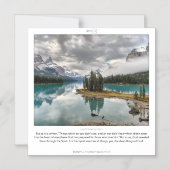 1コリント2:9-10マネースクリピックス磁気カード マグネット招待状 (正面)