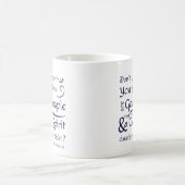 1コリント3:16あなたがたは神の宮である コーヒーマグカップ (中央)