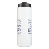 1コリント3:16あなたがたは神の宮である タンブラー (正面)