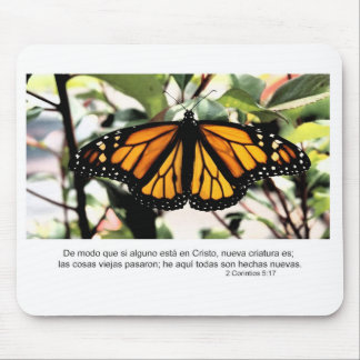 1コリント5:17スペインの人もしは誰でもキリストにある マウスパッド