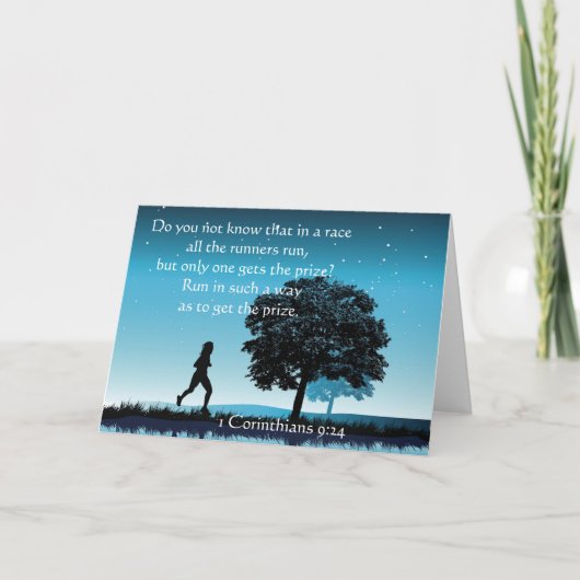 1コリント9:24 カード (正面)