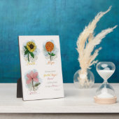 1コル13:13素晴らしは愛のサイン フォトプラーク (側面)