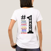 #1コーチレディーススポーツシャツ Tシャツ (裏面)