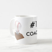 #1コーチ コーヒーマグカップ (正面左)